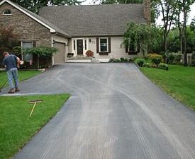 Driveway Before 4