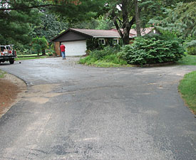 Driveway Before 3
